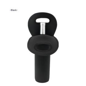 750ml Handled Wine Bottle Koozie (Color: Black)